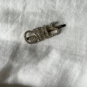 Girls rhinestone hair pin